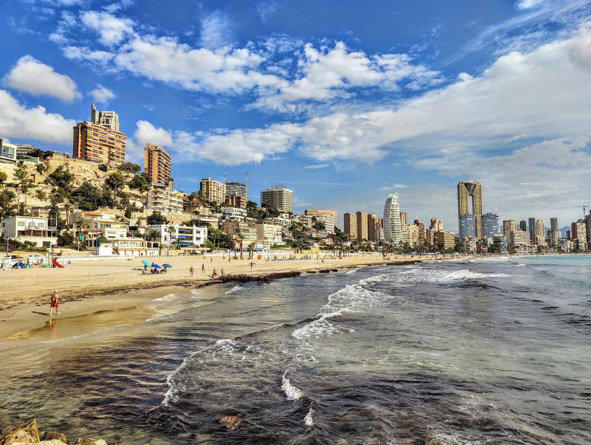 Esmeralda Sea Front Apartment Benidorm Eksteriør bilde